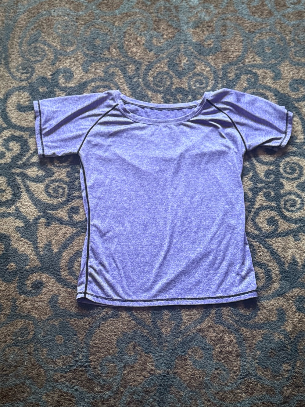 Women’s Purple Muscle Tee - Athletic Short Sleeve